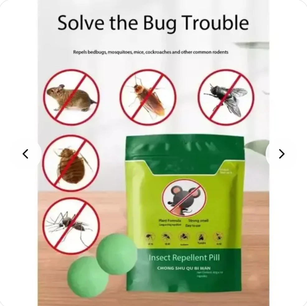 Rodent Repellent Long-Lasting and Eco-Friendly Natural Mouse Repellent Balls